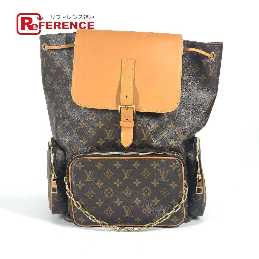 Louis Vuitton Monogram Trio Backpack by Virgil Abloh chain strap canvas brown